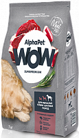 AlphaPet WOW Superpremium Для взрослых собак крупных пород с говядиной и сердцем